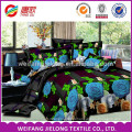 2017 Weifang supplier In stock 3D 100% polyester Wholesale Commercial bedding sets for DIfferent market